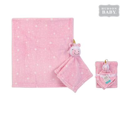 Hudson Baby Plush Blanket n Security Blanket 52160 - Little Kooma