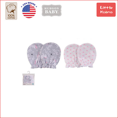 Baby Scratch Mittens Set 2 Pairs 52317 - 1006 - Little Kooma
