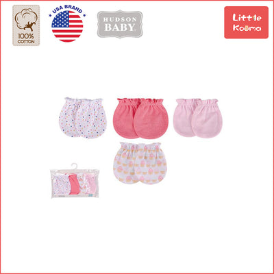 Baby Scratch Mittens Set 4 Pairs 52329 - 1006 - Little Kooma