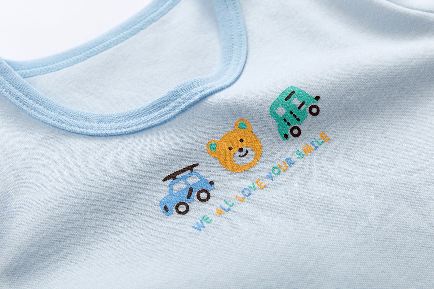 Baby Kid Boys Long Sleeve T-shirt Pants Pajamas Plaid Bear Cars 3 Pack - Little Kooma