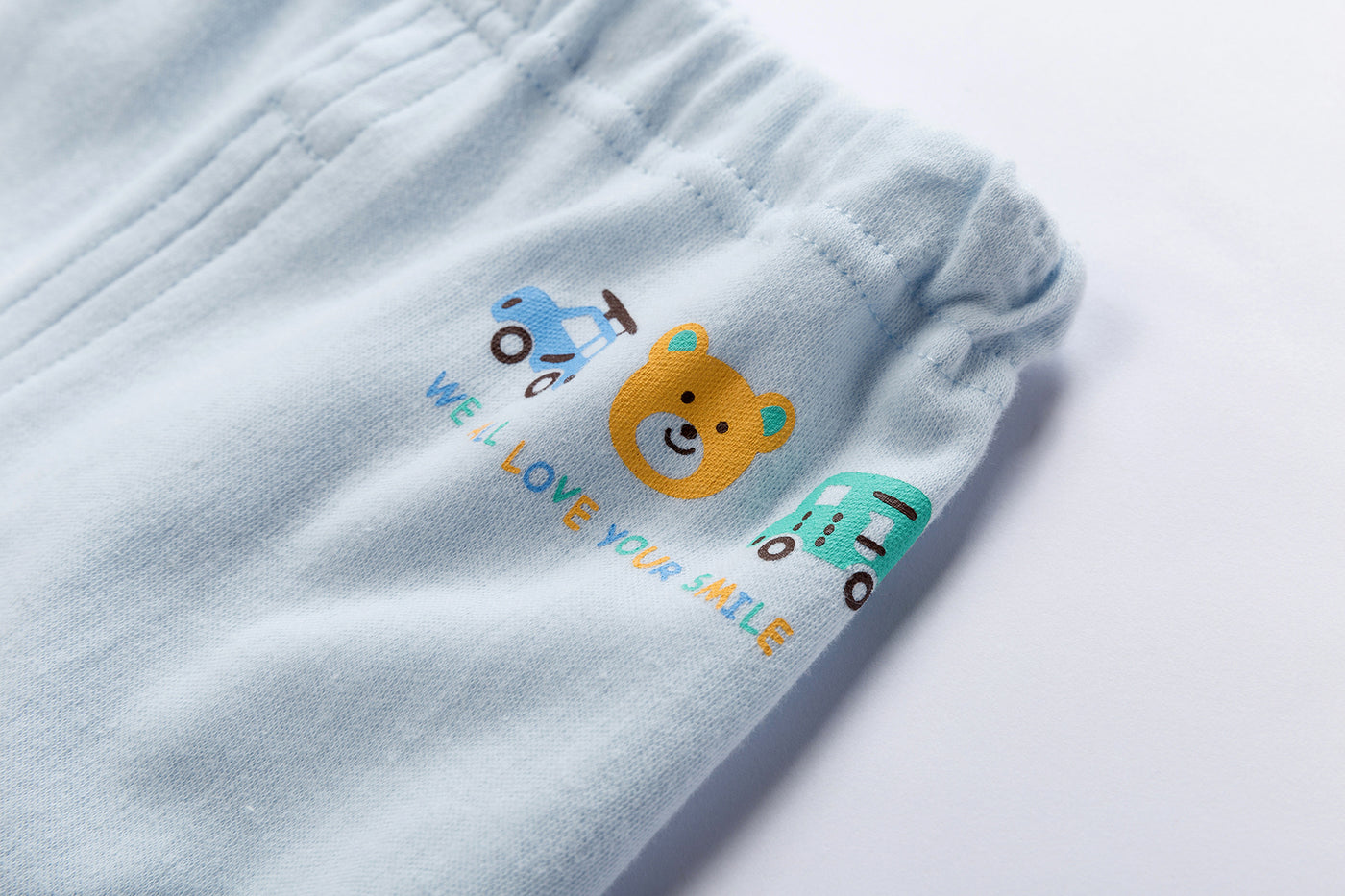Baby Kid Boys Long Sleeve T-shirt Pants Pajamas Plaid Bear Cars 3 Pack - Little Kooma