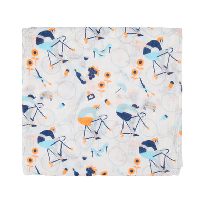 Baby Single Layer Muslin Blanket Swaddle Box 120*120 - 0605 - Little Kooma