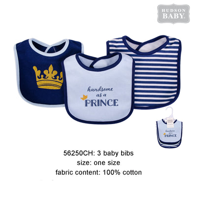 Hudson Baby Bibs 3 Pcs Pack - Little Kooma