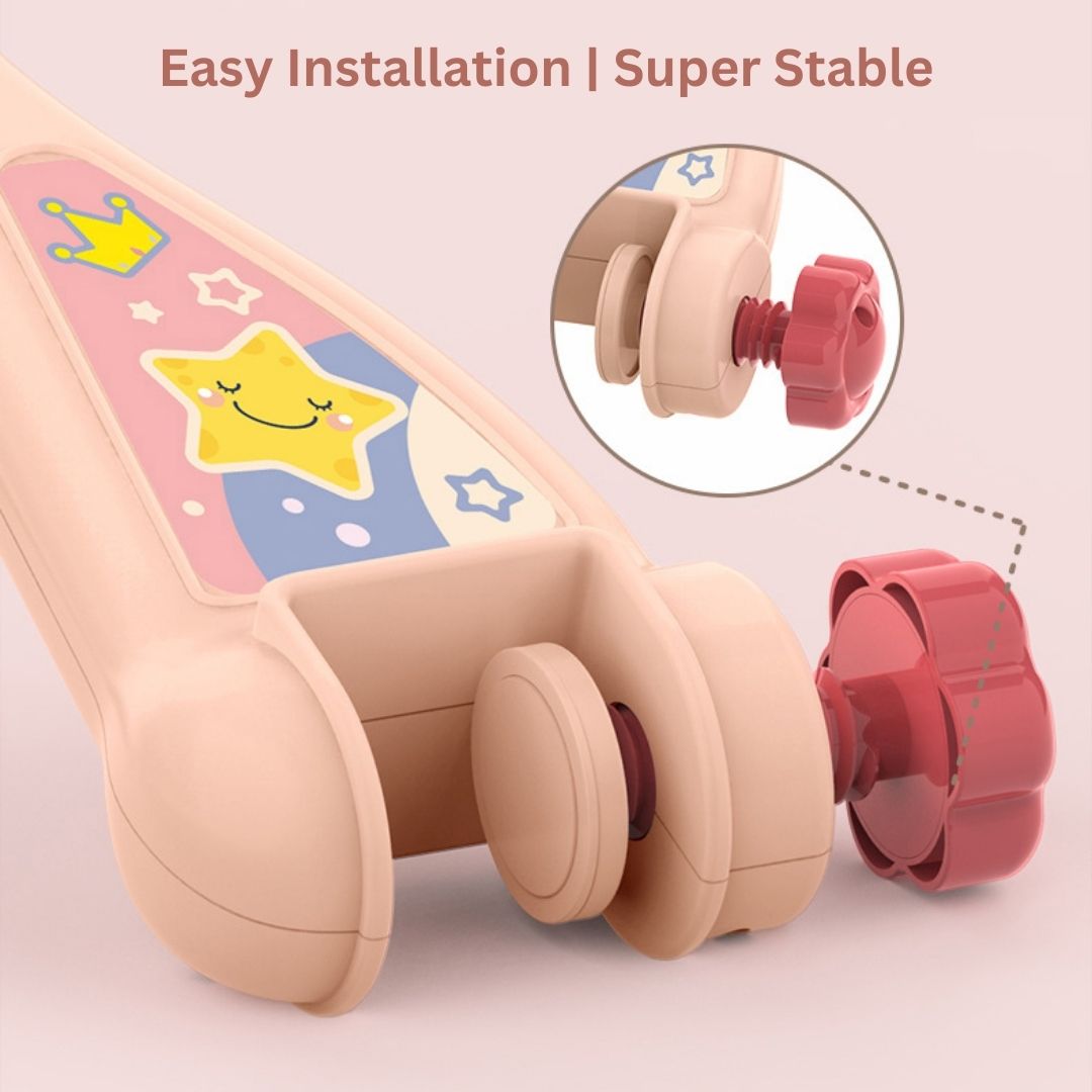 Baby Musical Crib Mobile with Night Lights and Rotation, Rattles, Comfort Toys for Newborn Infant Boys Girls Toddles - Little Kooma