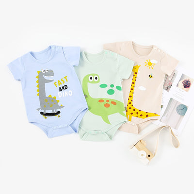 Baby Dinosaur Giraffe Bodysuit - 1006 - Little Kooma