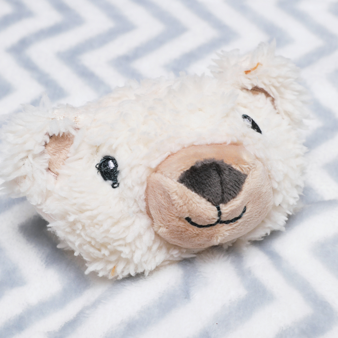 Personalised Customized Hudson Baby Plush Blanket With Baby Bear 400053 - Little Kooma