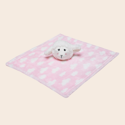 Personalised Customized Hudson Baby Plush Blanket With Sheep 5102560 - Little Kooma
