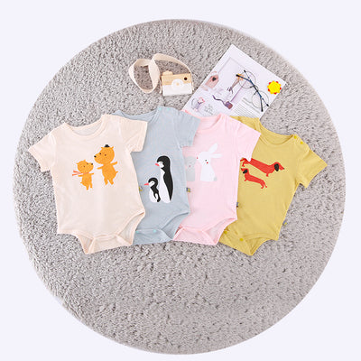 Baby Bodysuit Animal Brothers n Sisters - 1006 - Little Kooma