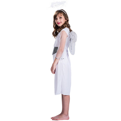 Kids Halloween Costume White Angel Set - Little Kooma