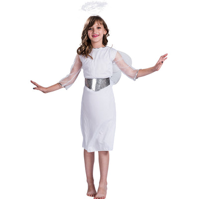 Kids Halloween Costume White Angel Set - Little Kooma