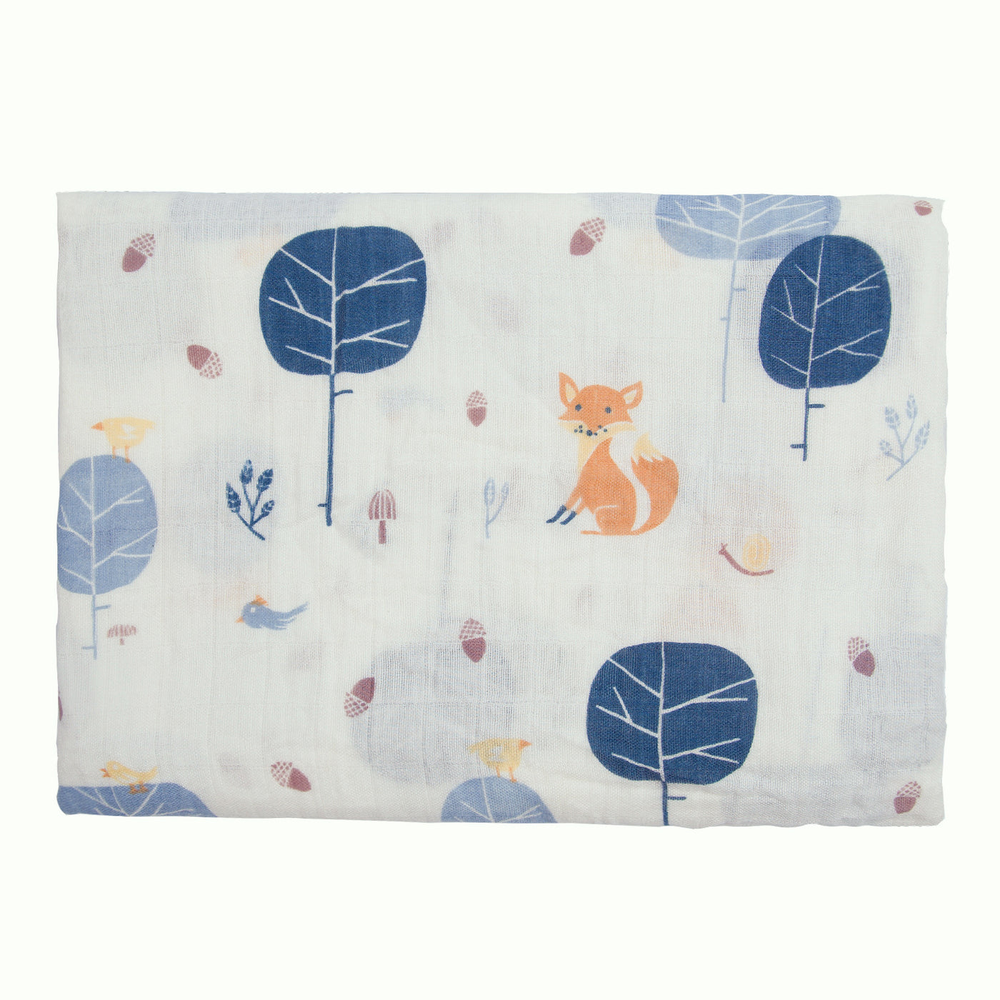 Baby Kid Single Layer Bamboo Fibre Blanket Swaddle 120*120 - 0605 - Little Kooma