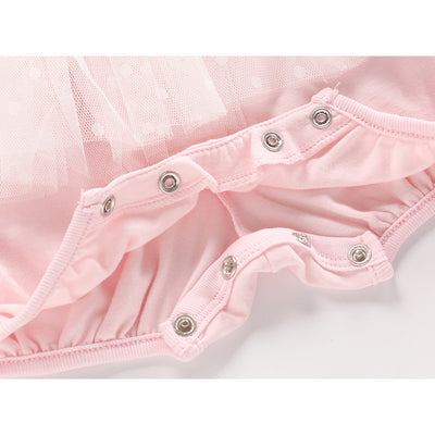 Baby Girl Skirt Romper w Bunny - Little Kooma