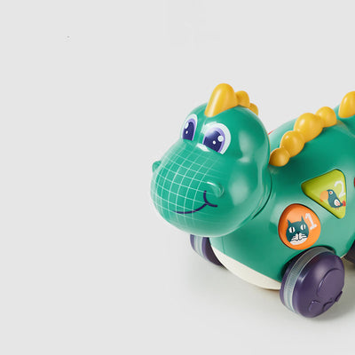 Babycare Bump & Go Toys Educational Toy with numbers, alphabet, shape, animal and sound for baby - Little Kooma