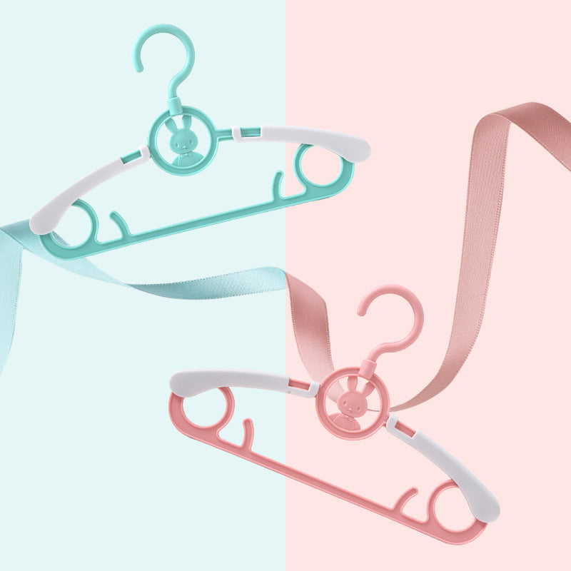 Baby Kids Dry Wet Adjustable Width Clothes Hangers 5 Piece Pack - Little Kooma