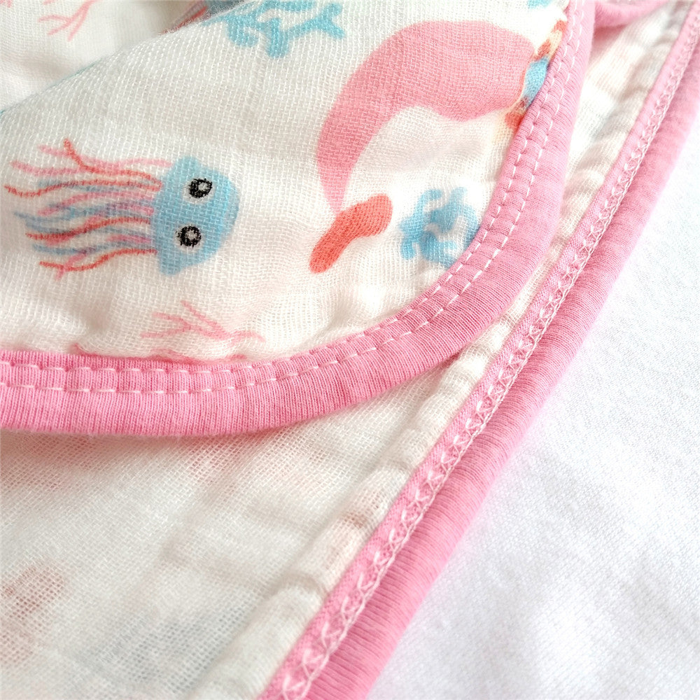 Baby Kid Double Layer Muslin Blankets 110*150 - 0605 - Little Kooma