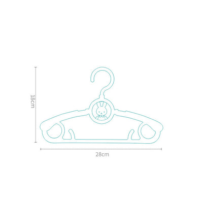 Baby Kids Dry Wet Adjustable Width Clothes Hangers 5 Piece Pack - Little Kooma