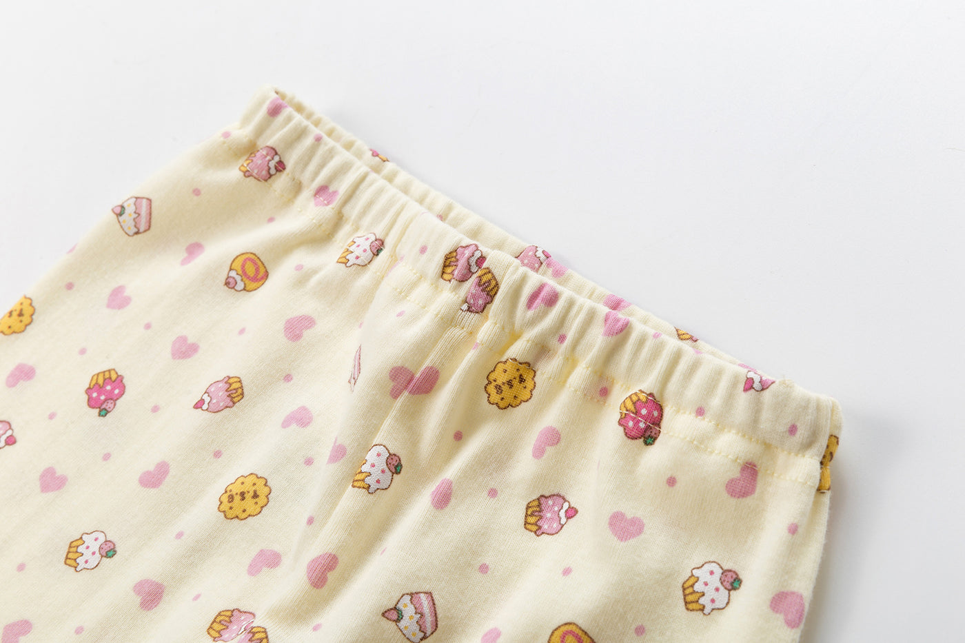 Baby Kid Girls Long Sleeve T-shirt Pants Pajamas Cherries 3 Pack - Little Kooma