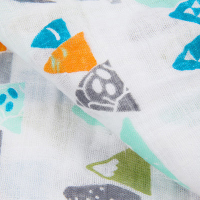 Baby Single Layer Muslin Blanket Swaddle Box 120*120 - 0605 - Little Kooma