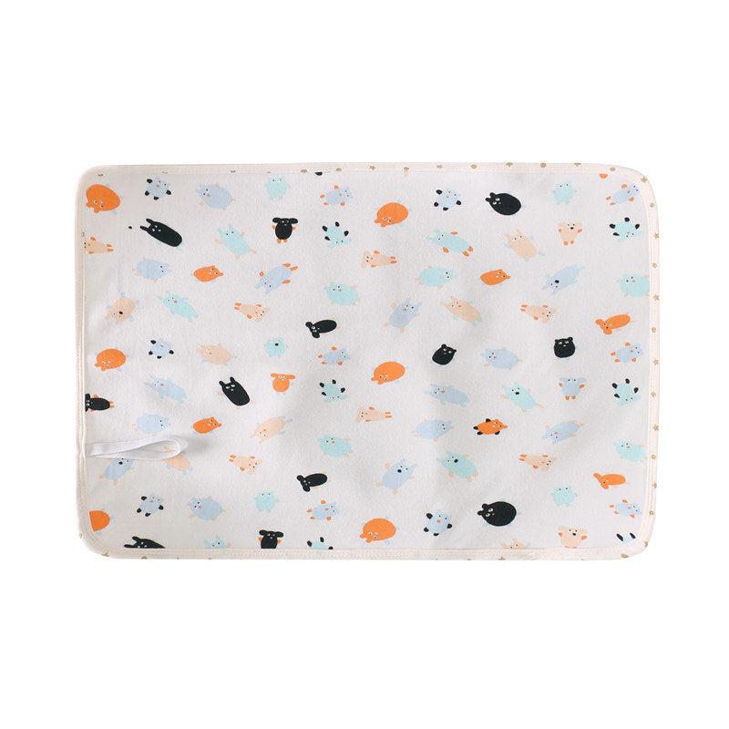 Baby Muslin Waterproof Crib Mattress Cover Pad Diaper Changing Mat 38*52 - 0605 - Little Kooma