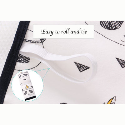 Baby Muslin Waterproof Crib Mattress Cover Pad Diaper Changing Mat 38*52 - 0605 - Little Kooma