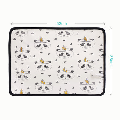 Baby Muslin Waterproof Crib Mattress Cover Pad Diaper Changing Mat 38*52 - 0605 - Little Kooma