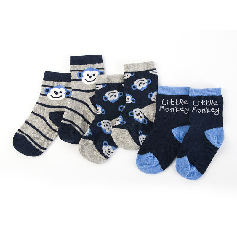 Baby Socks 3 Pairs Pack - Little Kooma