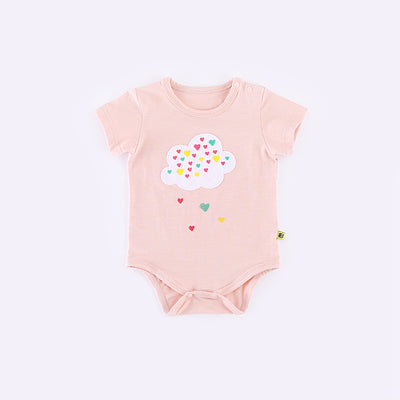 Baby Colorful Rain In The Cloud Bodysuit - 1006 - Little Kooma