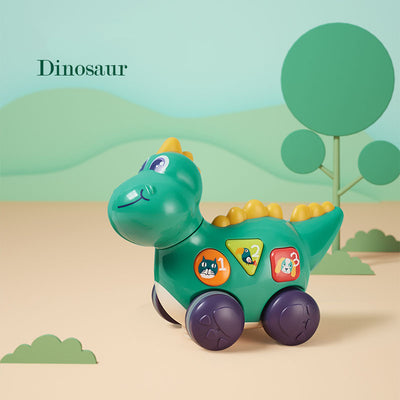 Babycare Bump & Go Toys Educational Toy with numbers, alphabet, shape, animal and sound for baby - Little Kooma