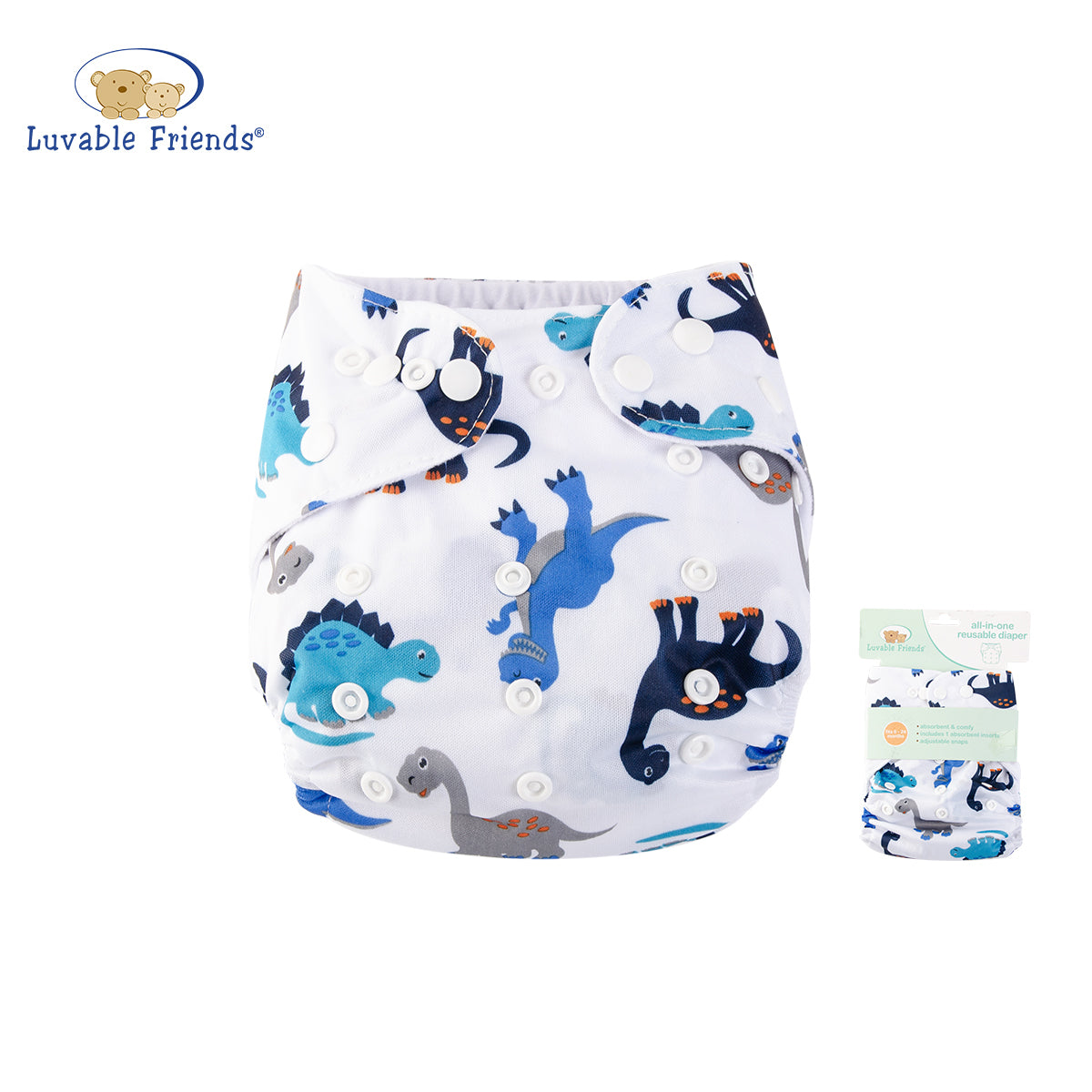 All In One Reusable Washable Adjustable Cloth Diapers Cover Baby Nappy 03972 - 0805 - Little Kooma
