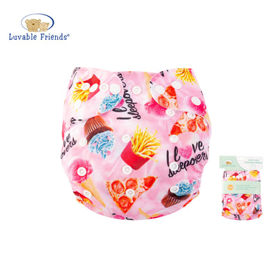 All In One Reusable Washable Adjustable Cloth Diapers Cover Baby Nappy 03973 - 0805 - Little Kooma