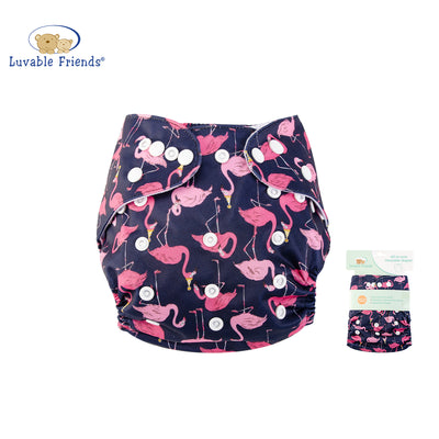 All In One Reusable Washable Adjustable Cloth Diapers Cover Baby Nappy 03975 - 0805 - Little Kooma