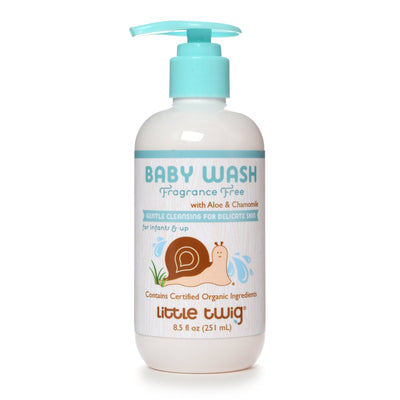 Little Twig Fragrance Free Baby Wash 2-in-1 251ml - Little Kooma