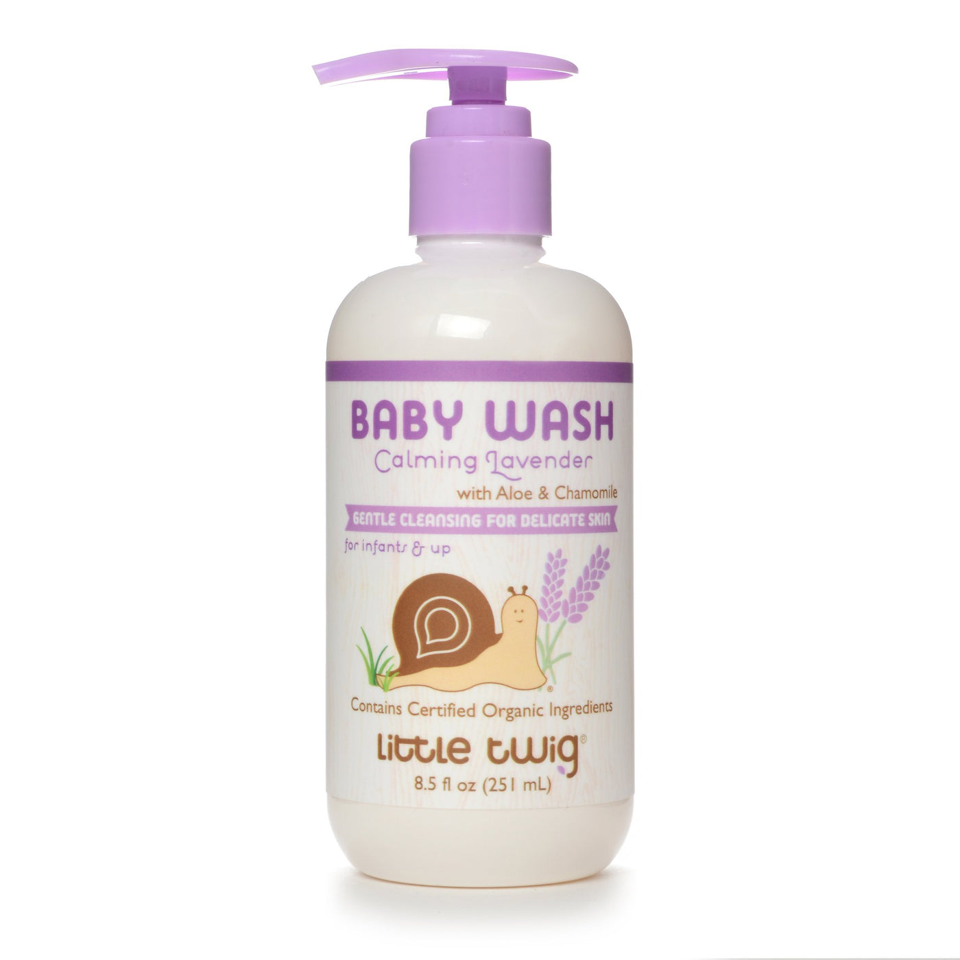 Little Twig Baby Calming Lavender Wash 2-in-1 251ml - Little Kooma