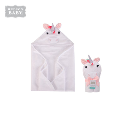 Baby Animal Hooded Towel(Woven Terry) 00427CH Multicolor Unicorn - Little Kooma