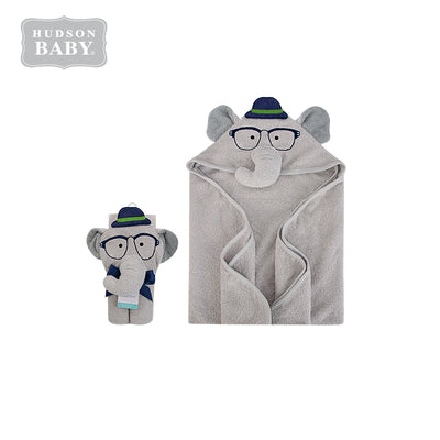 Baby Animal Hooded Towel(Woven Terry) 00429CH - 0821 - Little Kooma