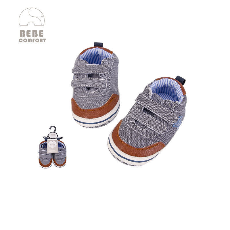 Baby Denim Shoes w Magic Tape 6-12 months/12-18 months BC31051 - 0805 - Little Kooma
