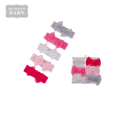 Baby Girl's Lace Headwraps 5 Piece Pack 58560 - 0729 - Little Kooma