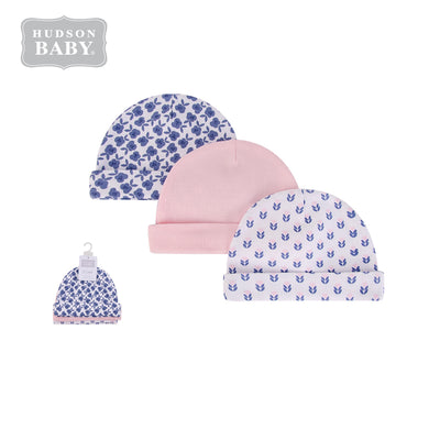 Baby Hats 3 Piece Pack 0-6 months 52303CH - 0805 - Little Kooma