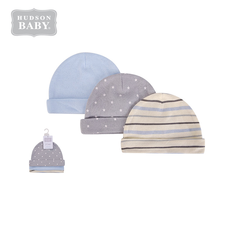 Baby Hats 3 Piece Pack 0-6 months 52313CH - 0805 - Little Kooma