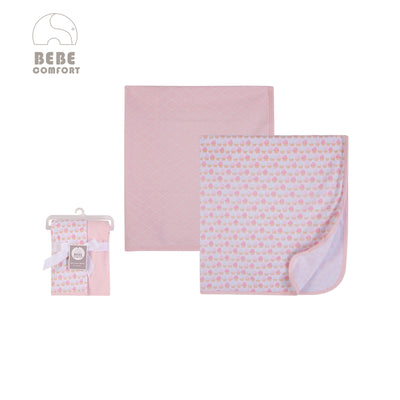 Baby Interlock Swaddle Blankets 2pc 51440 - 0821 - Little Kooma
