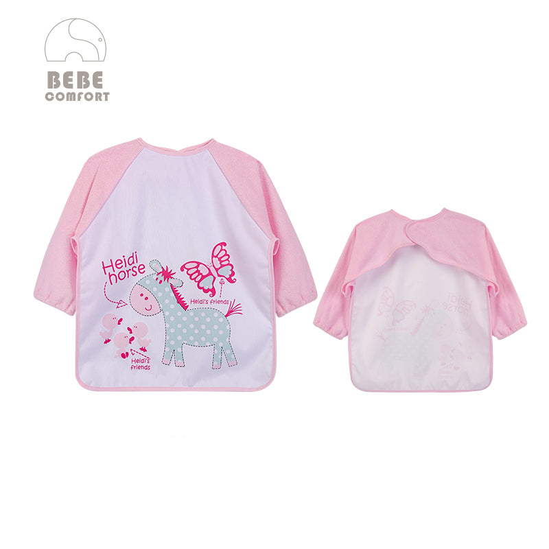 Baby Long Sleeve Smock Waterproof Peva Coverall Heidi Horse BC41359 - Little Kooma