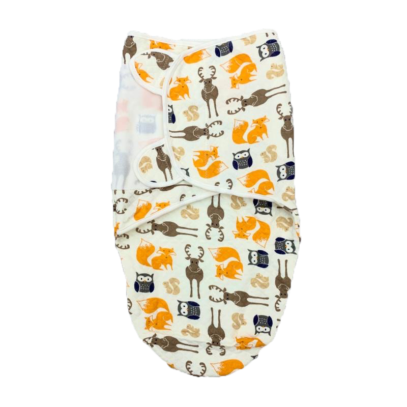 Baby Quilted Swaddle Wrap Magic Tape 0-3 months 1pc 42021 - Little Kooma