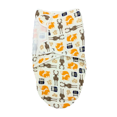 Baby Quilted Swaddle Wrap Magic Tape 0-3 months 1pc 42021 - Little Kooma