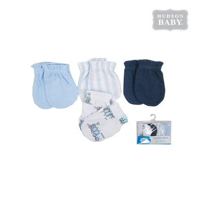 Baby Scratch Mittens Set 4 Pairs 34721 - Little Kooma
