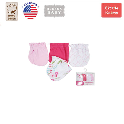 Baby Scratch Mittens Set 4 Pairs 34722 - Little Kooma