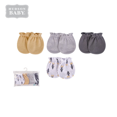 Baby Scratch Mittens Set 4 Pairs 52334 - Little Kooma