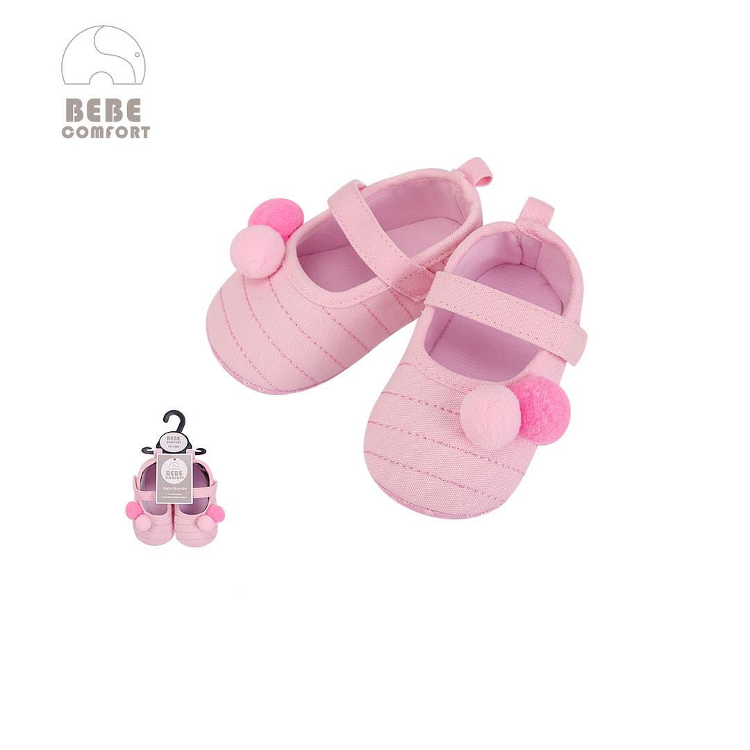 Baby Shoes Pink w Balls 6-12 months/12-18 months BC31036 - 0805 - Little Kooma