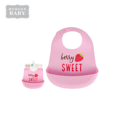 Baby Silicone Bib 00588CH Berry Sweet - Little Kooma