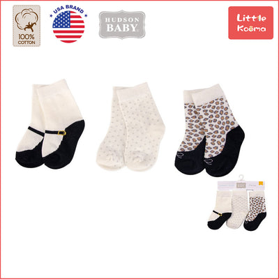 Hudson Baby Socks 3 Pairs Pack - Little Kooma