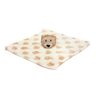 Personalised Customized Luvable Friends Plush Blanket With Lion 16512 - Little Kooma